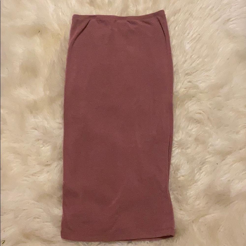 mauve shirt/dress